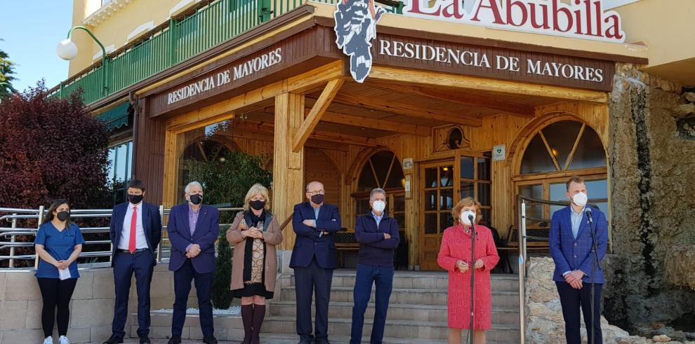 Broto: “Un año después de su apertura, y habiendo atendido a 1.463 personas, los centros covid inician otra etapa, reflejo de la esperanza que se vive en las residencias”