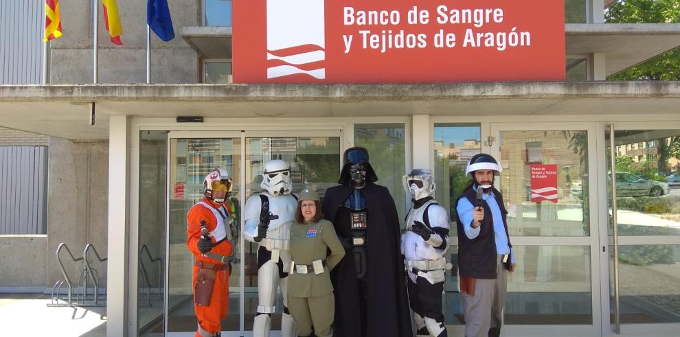 Los personajes de la saga de Star Wars animarán a la donación en el Banco de Sangre