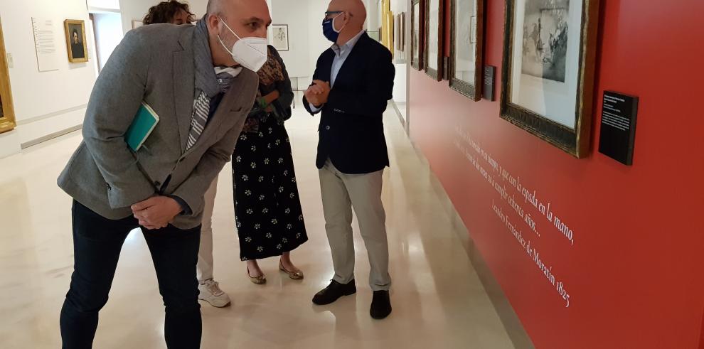 Las coincidencias de Goya y Ramón Acín, protagonistas de la nueva exposición del Museo de Huesca