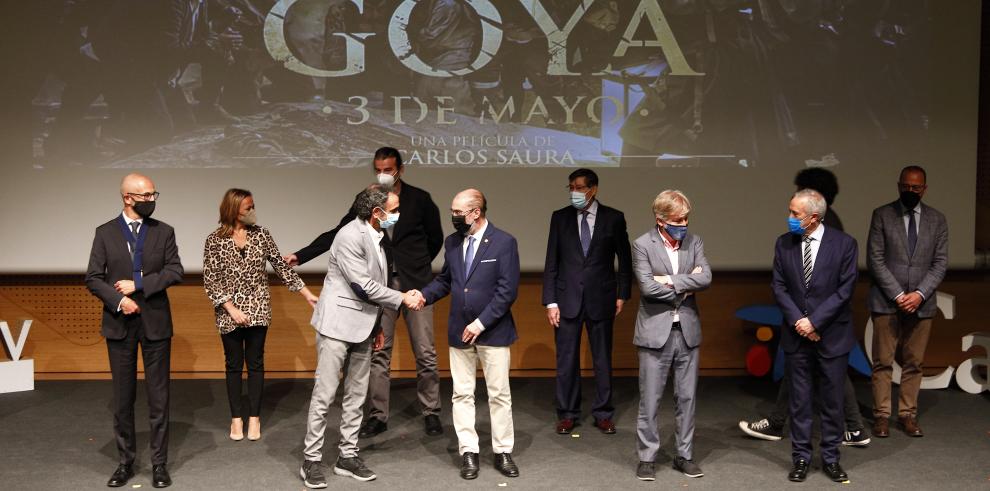 Lambán apela al espíritu de Goya para ser capaces de impulsar un Aragón universal