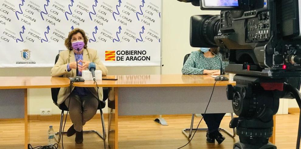 La actuación social en Épila ha permitido realizar 1.635 intervenciones y trabajar con 233 personas para mejorar la convivencia