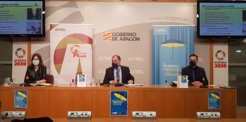 Las consultas por teléfono se incrementan en Aragón más de un 400% en un año marcado por la pandemia y el cambio sustancial de los hábitos de consumo