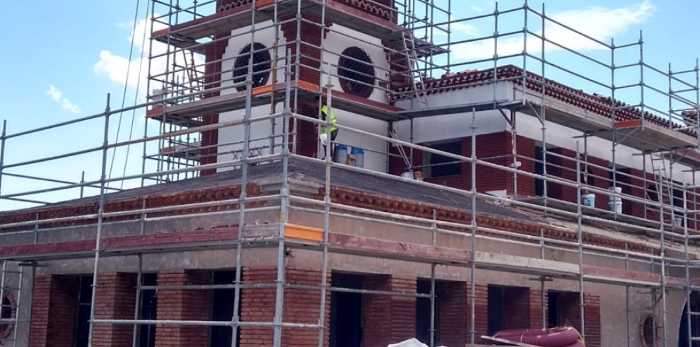 Finalizan los trabajos en la cubierta de la Estación de Caminreal 