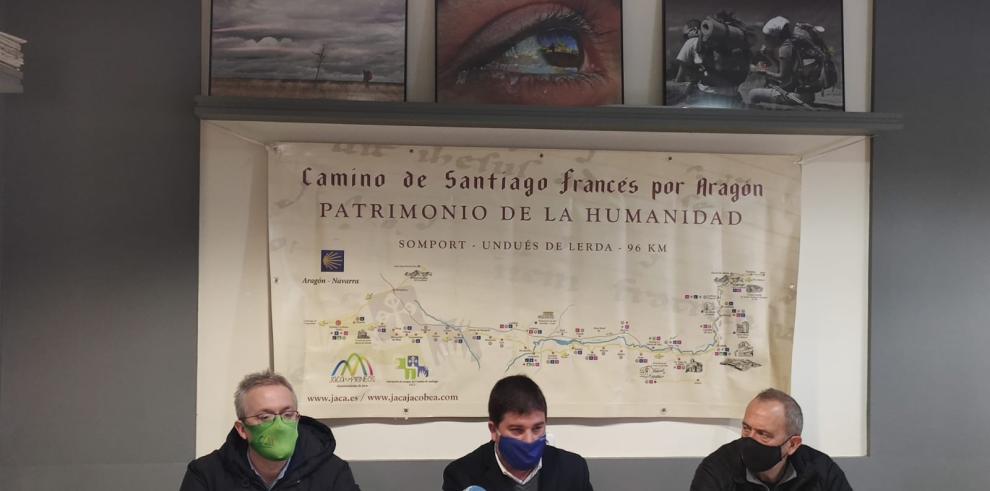 Nuevo impulso a la mejora de la seguridad en el tramo aragonés del Camino de Santiago, camino francés