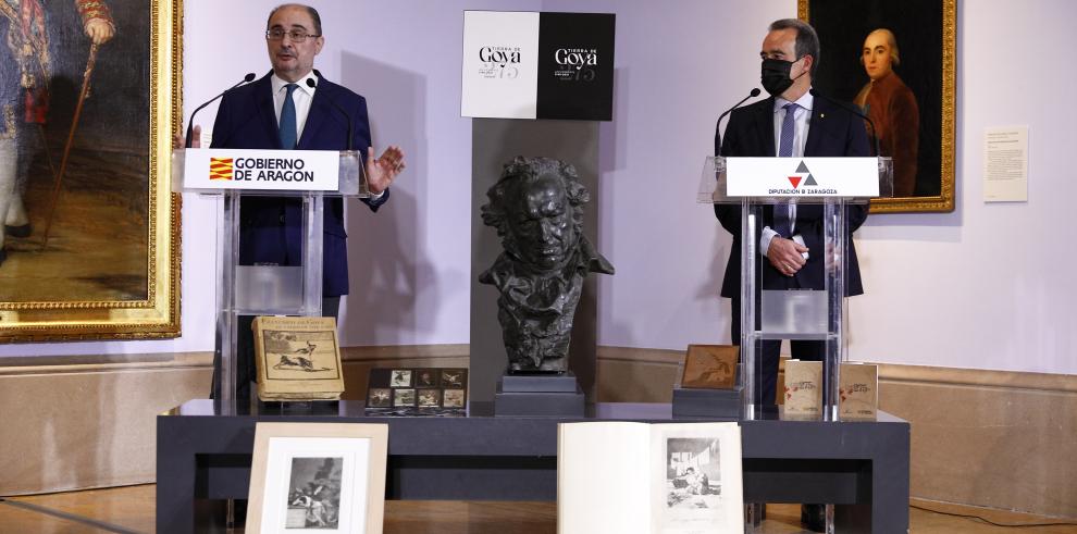 El Gobierno y la DPZ rendirán homenaje a Goya en su 275 aniversario con un completo programa que incluye exposiciones, investigación, actividades de difusión y espectáculos