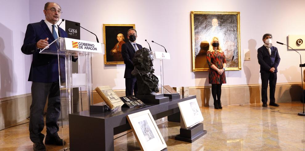 El Gobierno y la DPZ rendirán homenaje a Goya en su 275 aniversario con un completo programa que incluye exposiciones, investigación, actividades de difusión y espectáculos