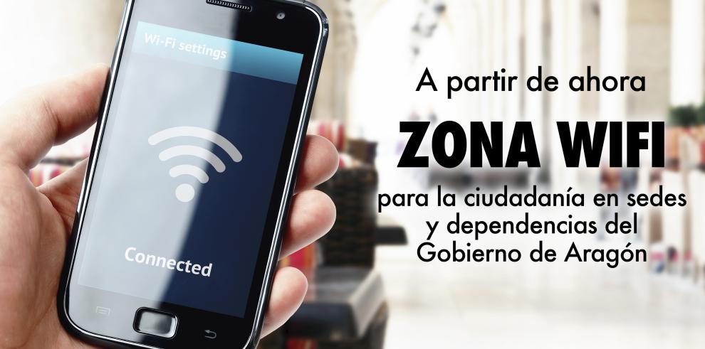 Las sedes y dependencias de la DGA estrenan un servicio de wifi gratuito para la ciudadanía 