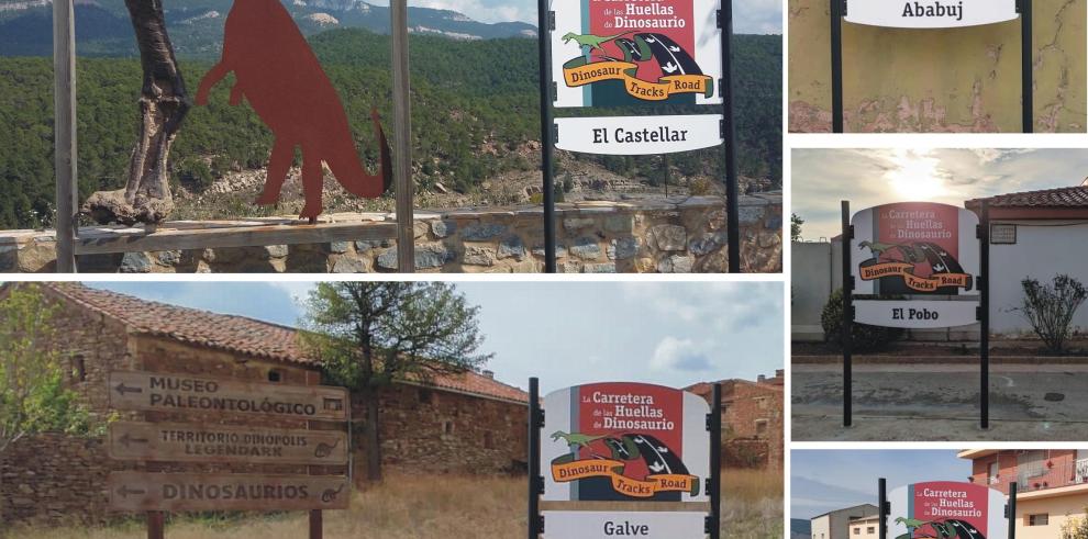 La Fundación Dinópolis lanza “La Carretera de las Huellas de Dinosaurio” en Teruel