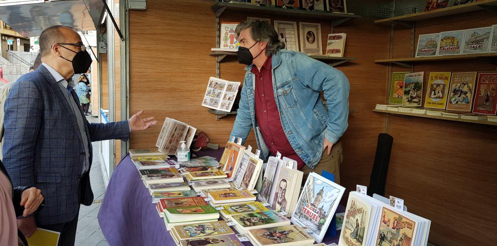 Más de 45 autores y 22 librerías y editoriales protagonizan la VI Feria del Libro y el Comic de Teruel