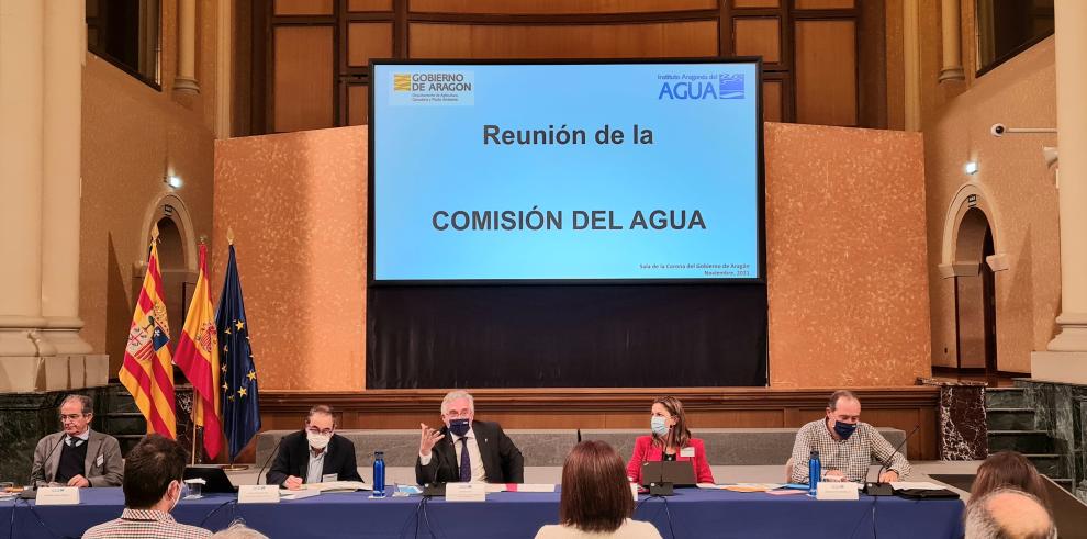 El Pleno de la Comisión del Agua de Aragón aprueba la constitución de la Mesa de Diálogo del Agua y define su ámbito de trabajo