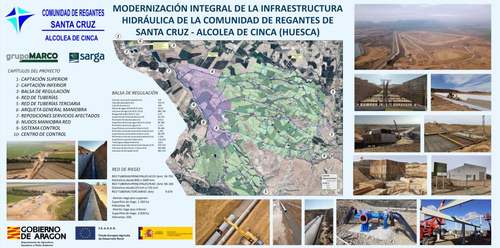 Olona anuncia la publicación de la tercera convocatoria de subvenciones para la modernización y mejora de regadíos por valor de 30 millones de euros