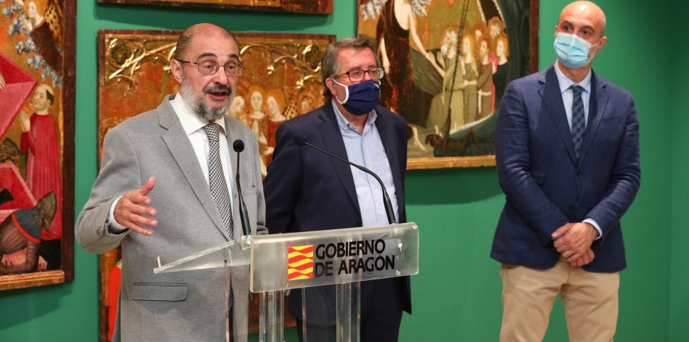 Los maestros aragoneses del gótico encuentran nuevo hogar en el Museo de Zaragoza