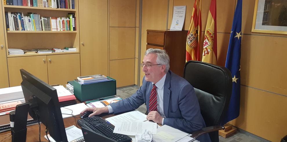 Olona envía al Ministerio el documento que recoge la posición de Aragón para la configuración del Plan Estratégico Nacional para la PAC post 2020