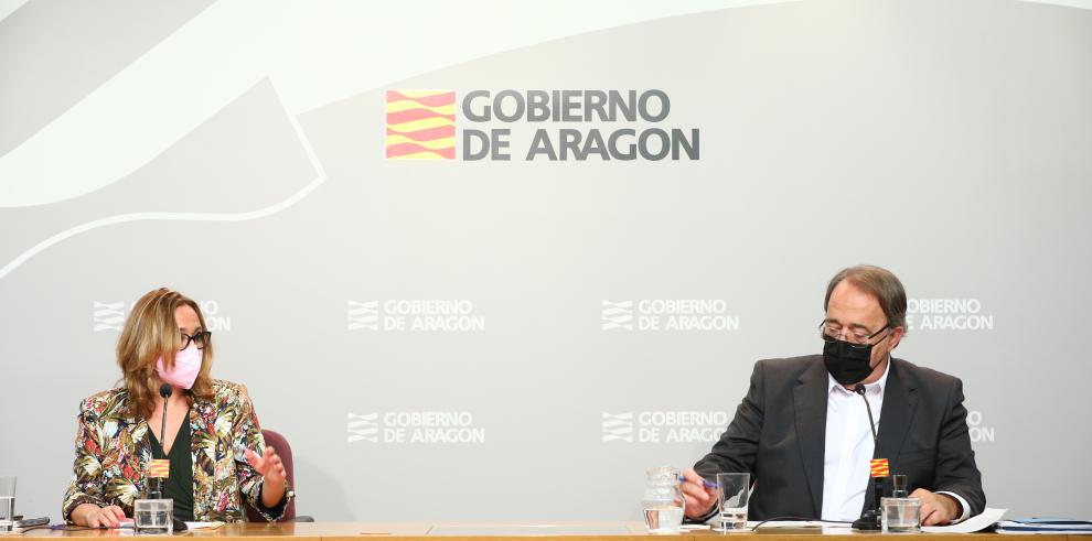 El Gobierno de Aragón impulsa los trámites para repartir con celeridad 141 millones de ayudas a autónomos y empresas