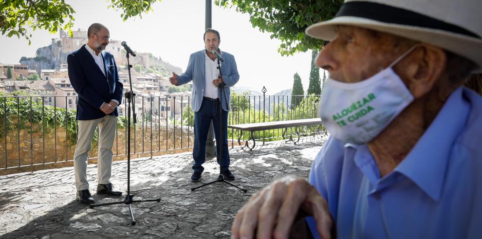 Lambán señala el patrimonio y la naturaleza como “factores de riqueza favorables” para Aragón 