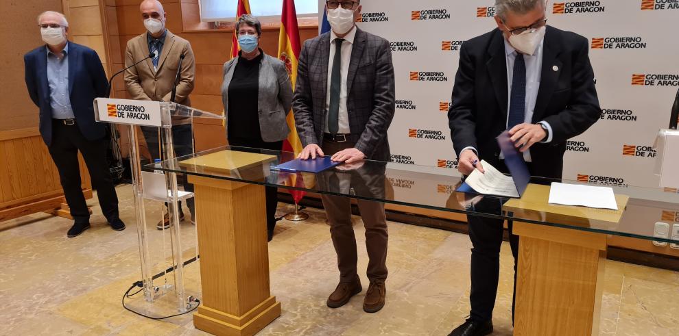 Investigar el patrimonio cultural y promover su difusión es uno de los objetivos del protocolo suscrito entre el Gobierno de Aragón y UNIZAR