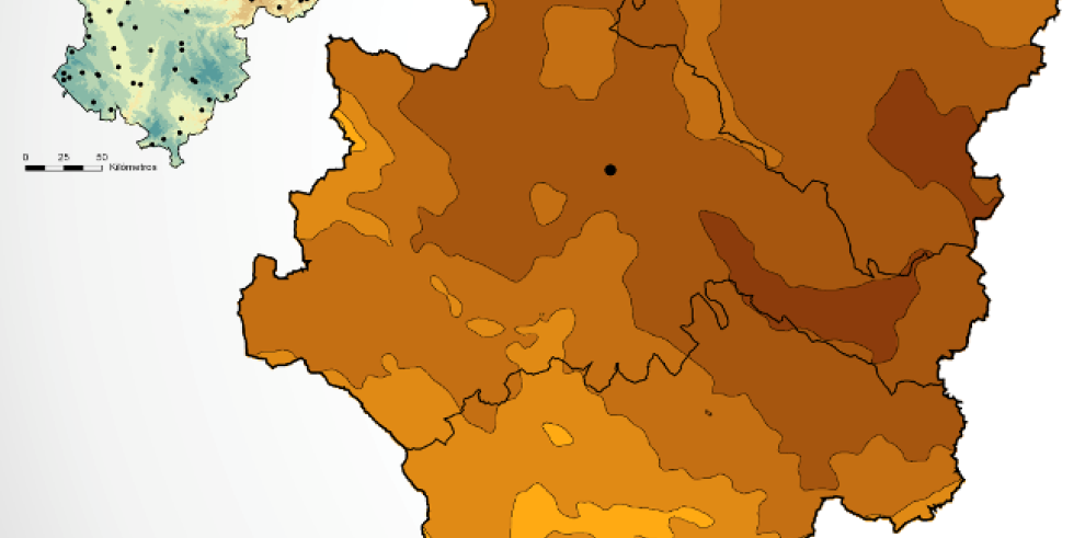 El Atlas Climático de Aragón estará actualizado antes de final de año