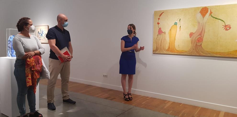 La II Muestra internacional de arte contemporáneo realizado por mujeres llega al IAACC Pablo Serrano con Confluencias