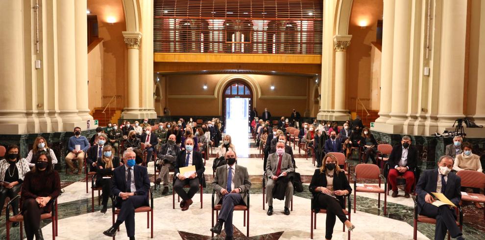 Lambán renueva el compromiso del Gobierno de Aragón con la sanidad pública y sus profesionales en acto de broche final del 50 aniversario del Hospital Infantil