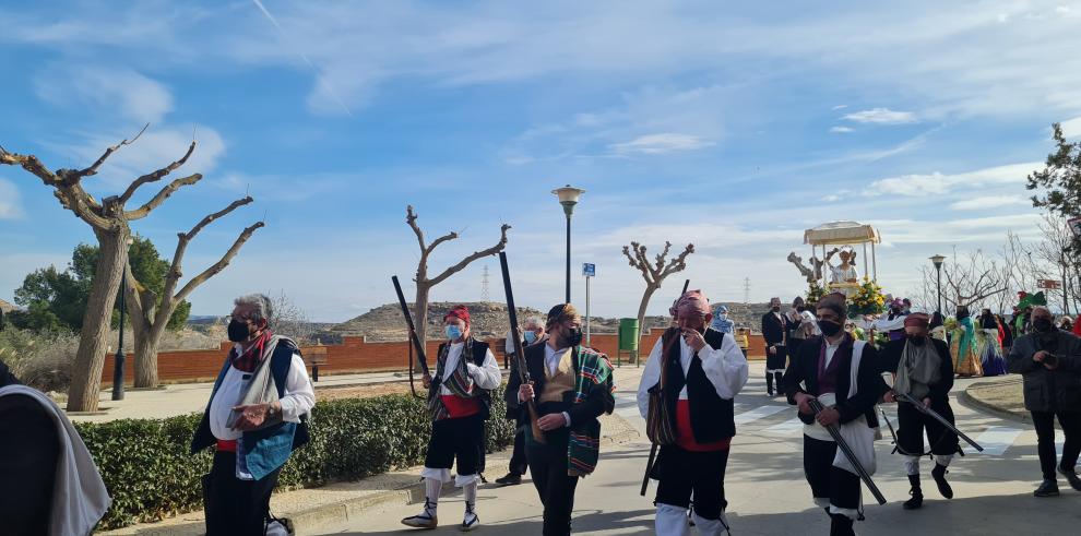 Felipe Faci participa en la Procesión de las Panbenditeras de Escatrón, declarada Bien de Interés Cultural Inmaterial por el Gobierno de Aragón