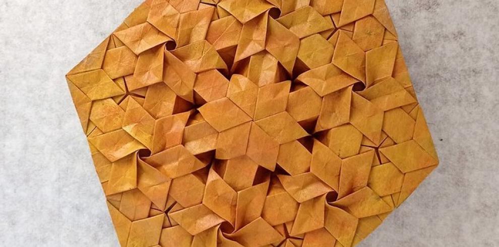 El director de Cultura recibe al campeón de las Olimpiadas de origami