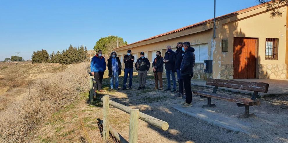 Diego Bayona anuncia una inversión de 500.000 euros para la mejora ambiental de la Laguna de Sariñena