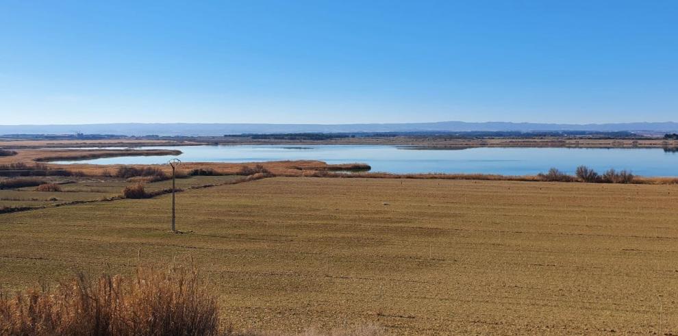 Diego Bayona anuncia una inversión de 500.000 euros para la mejora ambiental de la Laguna de Sariñena