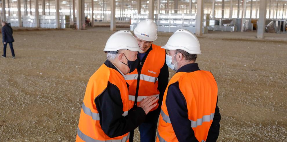 La plataforma alimentaria de BonÁrea trabaja en la planta logística que entrará en funcionamiento tras el verano y tiene comprometidos 130 millones de euros