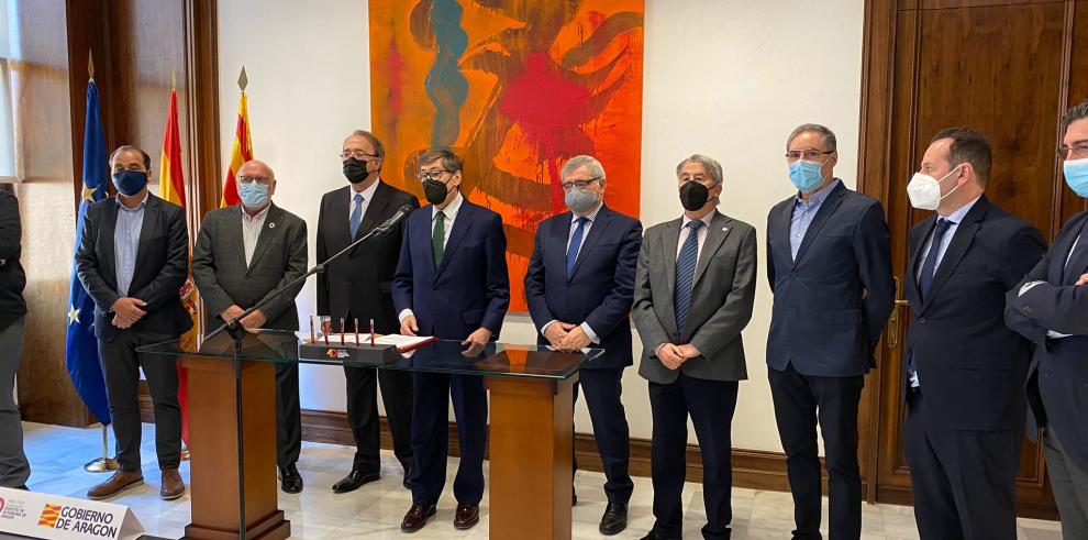  El Gobierno de Aragón, la Hostelería y las organizaciones empresariales estrechan su colaboración para proponer una nueva convocatoria de Ayudas a la Solvencia 