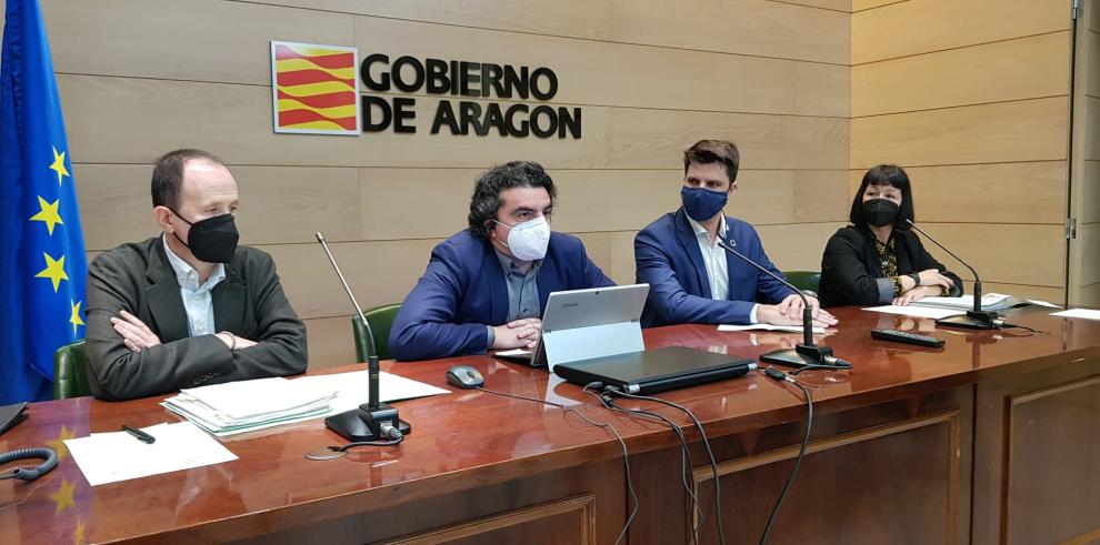 Entra en funcionamiento la unidad transitoria del Gobierno de Aragón que coordinará la gestión de los fondos del MRR