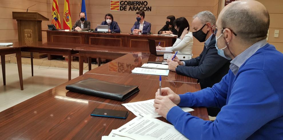 Entra en funcionamiento la unidad transitoria del Gobierno de Aragón que coordinará la gestión de los fondos del MRR