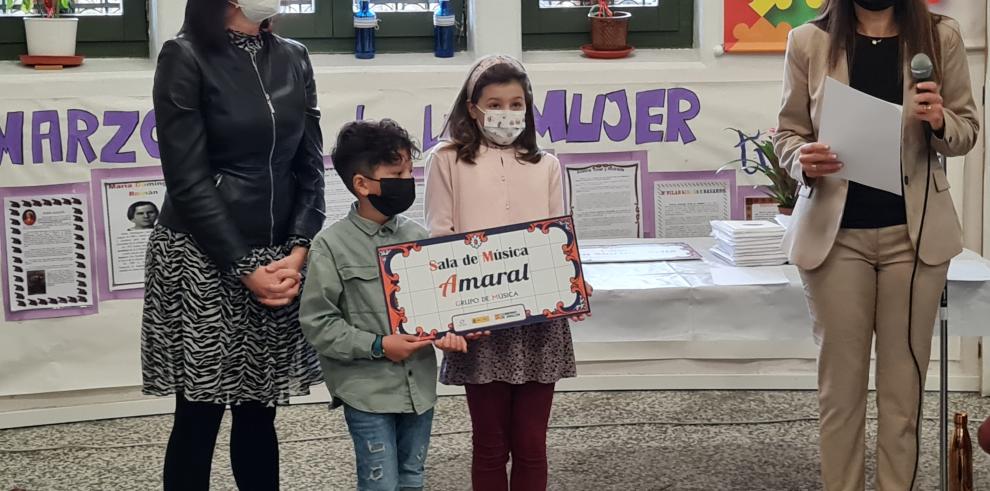 El CEIP Gascón y Marín celebra la igualdad dando nombre de personalidades de Aragón a sus espacios