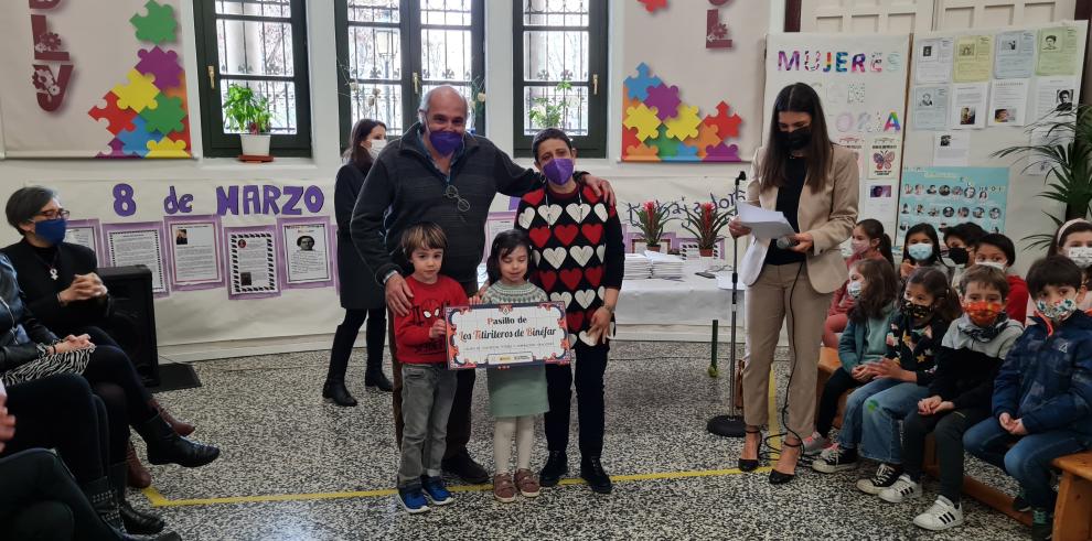 El CEIP Gascón y Marín celebra la igualdad dando nombre de personalidades de Aragón a sus espacios