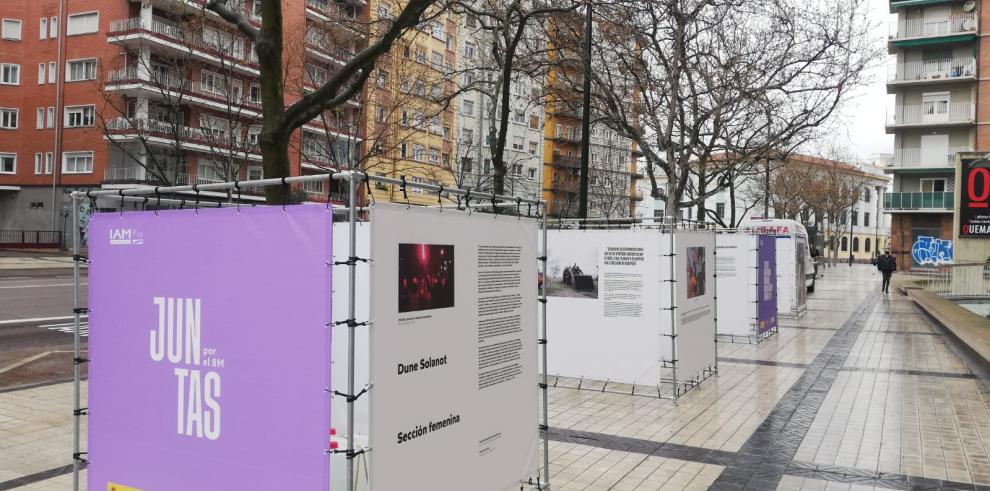 Inauguración de la exposición “Juntas por el 8M” 