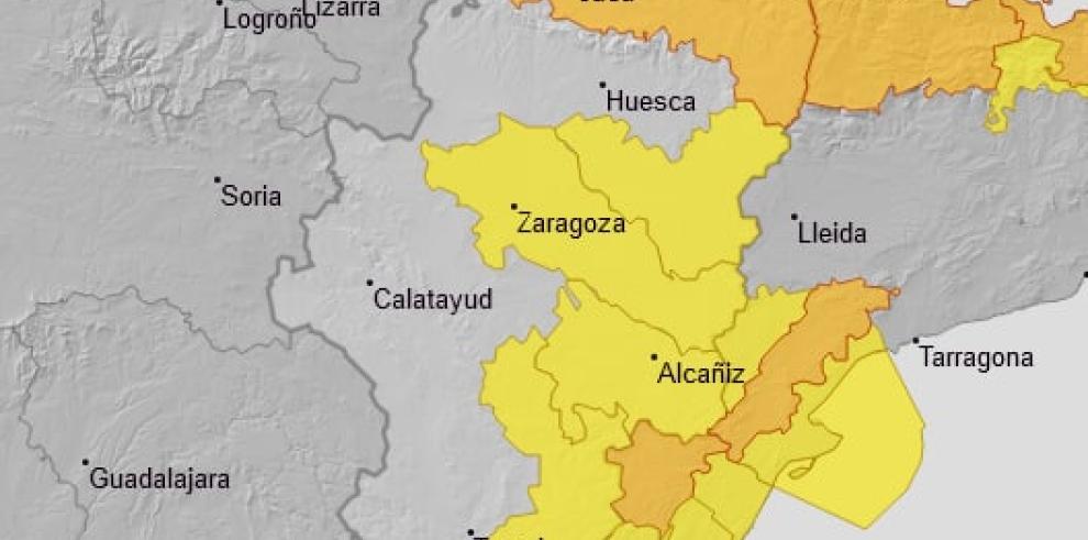 Ampliado el aviso naranja por vientos en el Pirineo oscense