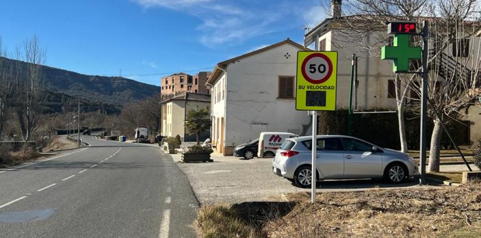 Finalizan los trabajos para el refuerzo de la seguridad vial en el eje del Isábena