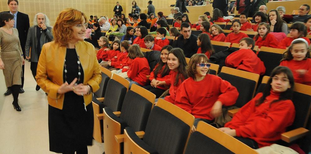 
Más de 1.600 niños procedentes de 52 colegios participan en el III Encuentro de Coros Escolares