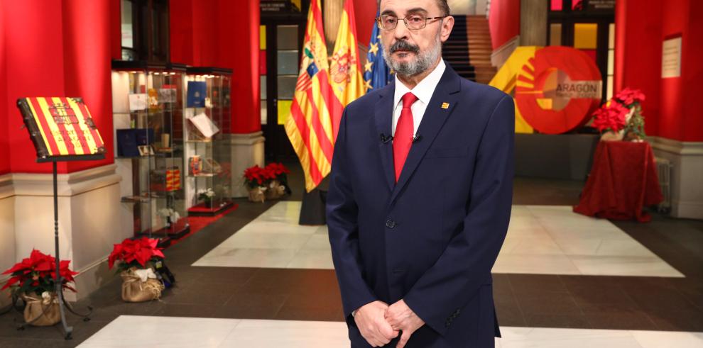 El Presidente de Aragón reivindica el autogobierno que ha permitido a la Comunidad experimentar un cambio “espectacular”