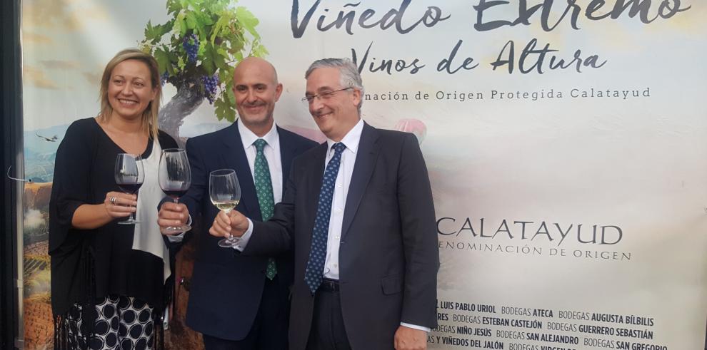 La DOP Calatayud premia a Aragón Exterior por su difusión internacional de los vinos aragoneses