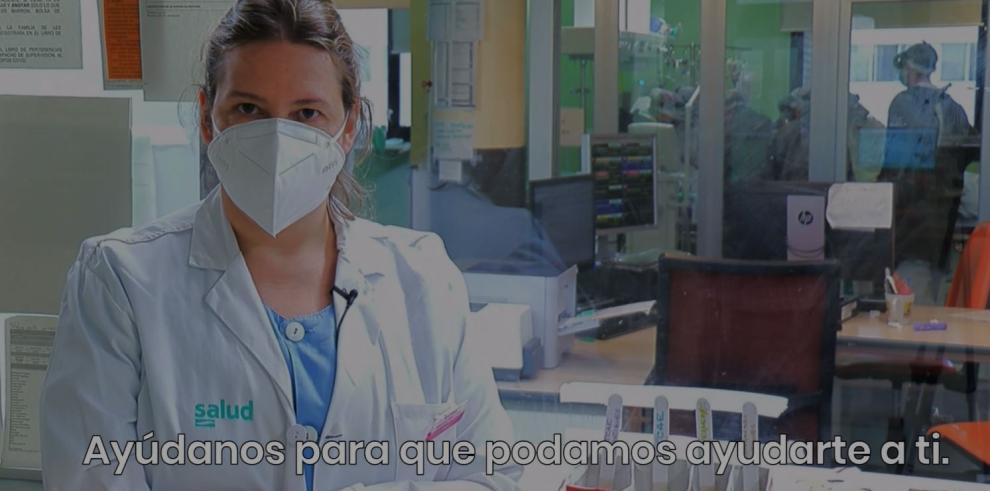 “Ayúdanos para que podamos ayudarte a ti”, el mensaje de los sanitarios aragoneses que se está difundiendo en Internet para concienciar a la población y parar la cadena de contagios