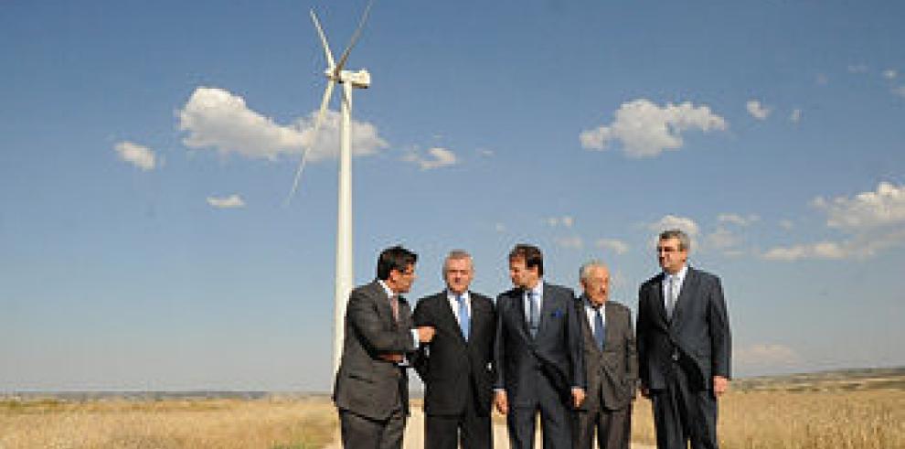 Intervención del Presidente de Aragón, Marcelino Iglesias, en la presentación en Jaulín del primer prototipo del aerogenerador Gamesa G10x 4,5 MW