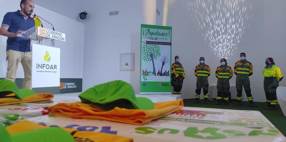 El Gobierno de Aragón entrega los galardones de la tercera edición de los Premios Infantiles “Prevenimos los incendios”