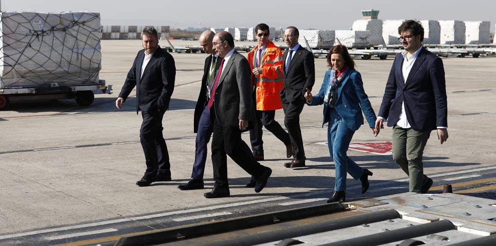 El Aeropuerto de Zaragoza invertirá 16 millones de euros en mejorar las instalaciones de pasajeros y la terminal de carga