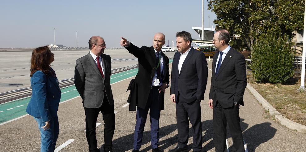 El Aeropuerto de Zaragoza invertirá 16 millones de euros en mejorar las instalaciones de pasajeros y la terminal de carga