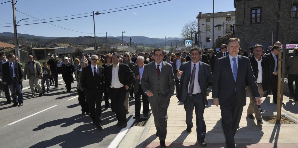 Marcelino Iglesias: “Vale la pena hacer inversiones aquí, porque sabemos que este valle tiene futuro"