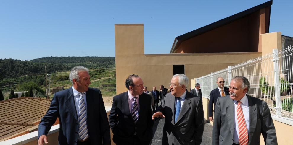 El vicepresidente visita infraestructuras turísticas y obras de interés ciudadano en la comarca del Matarraña