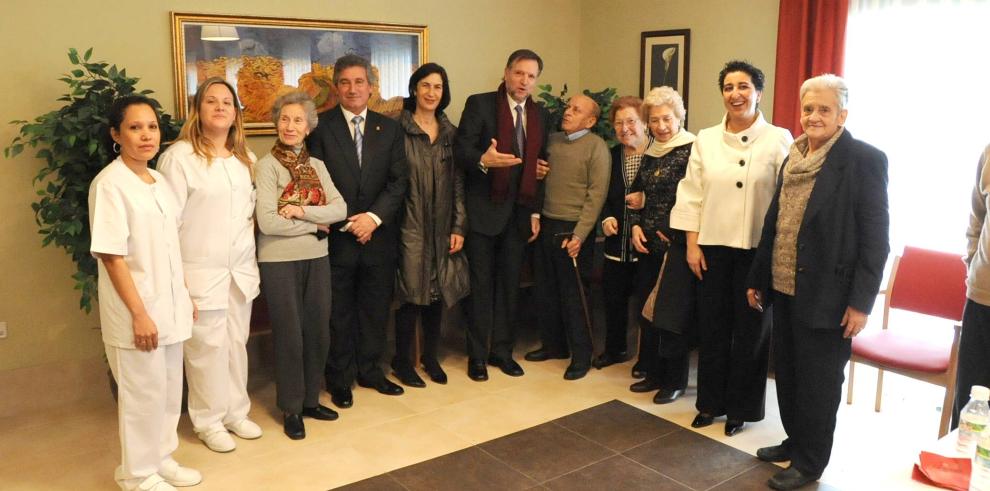 Inauguración de la Residencia de la Tercera Edad "Hermanos Buisán" en Villanueva de Gállego