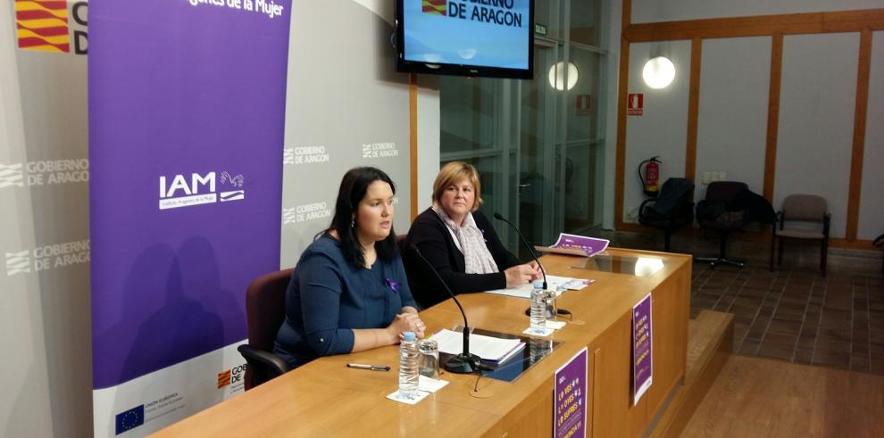 El Instituto Aragonés de la Mujer apuesta por la formación, la educación y la sensibilización para erradicar la violencia de género