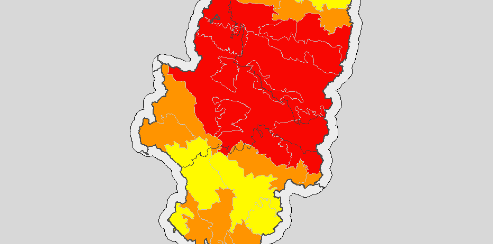 Continúa el alto riesgo de incendio en buena parte de Aragón a pesar de la bajada de las temperaturas