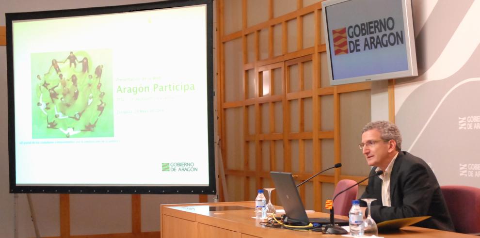 La Dirección General de Participación Ciudadana estrena un nuevo portal interactivo en Internet: aragonparticipa.aragon.es

